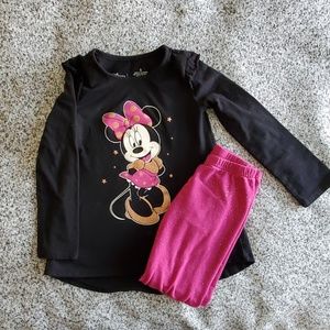 Girls 5 matching Disney set